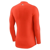Men's Nike  Orange San Francisco Giants City Connect Base Layer Raglan Long Sleeve Performance T-Shirt