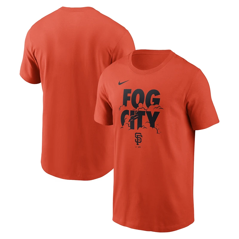 Men's Nike Orange San Francisco Giants Fog City T-Shirt