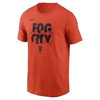 Men's Nike Orange San Francisco Giants Fog City T-Shirt