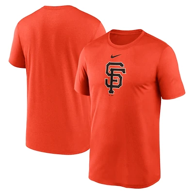 Men's Nike  Orange San Francisco Giants Legend Fuse Large Logo Dri-FIT T-Shirt