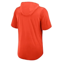Men's Nike Orange San Francisco Giants Tri-Blend Hoodie T-Shirt