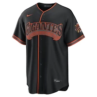 Maillot alternatif noir Nike Rafael Devers des Giants de San Francisco pour homme