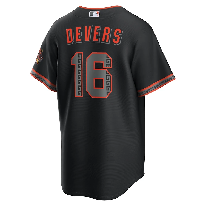 Maillot alternatif noir Nike Rafael Devers des Giants de San Francisco pour homme
