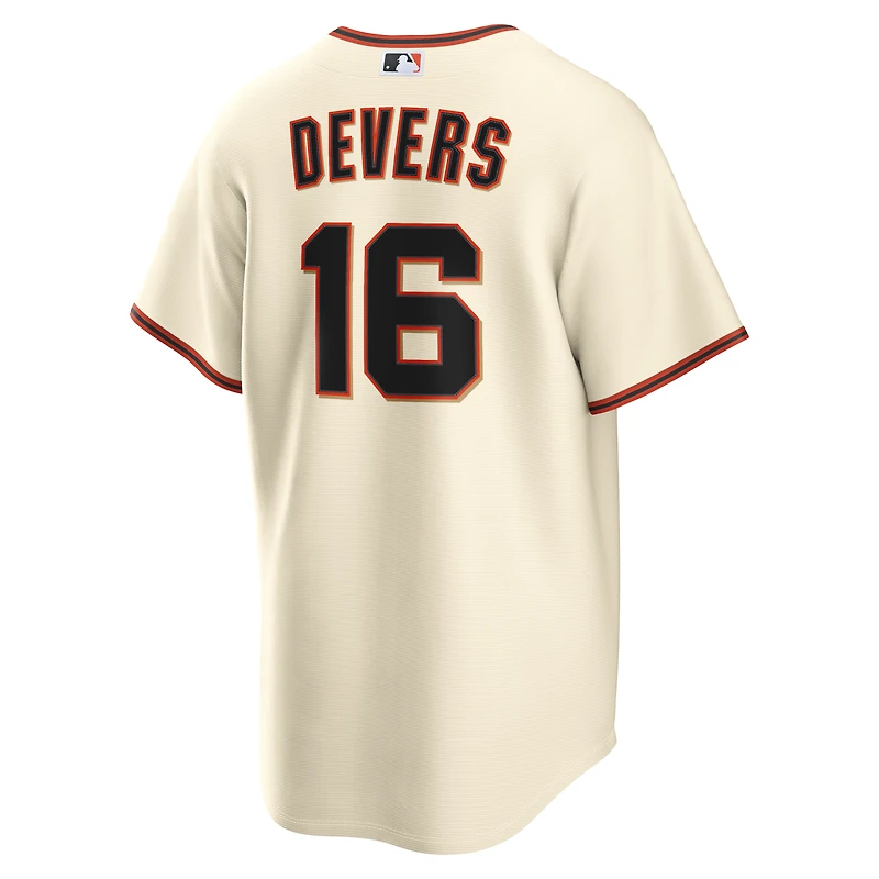 Men's Nike Rafael Devers Cream San Francisco Giants Home Replica Jersey