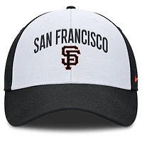 Men's Nike White/Black San Francisco Giants Club Performance Adjustable Hat