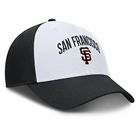 Casquette ajustable Nike blanche/noire pour homme des Giants de San Francisco