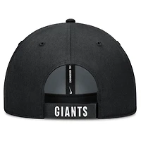 Casquette ajustable Nike blanche/noire pour homme des Giants de San Francisco