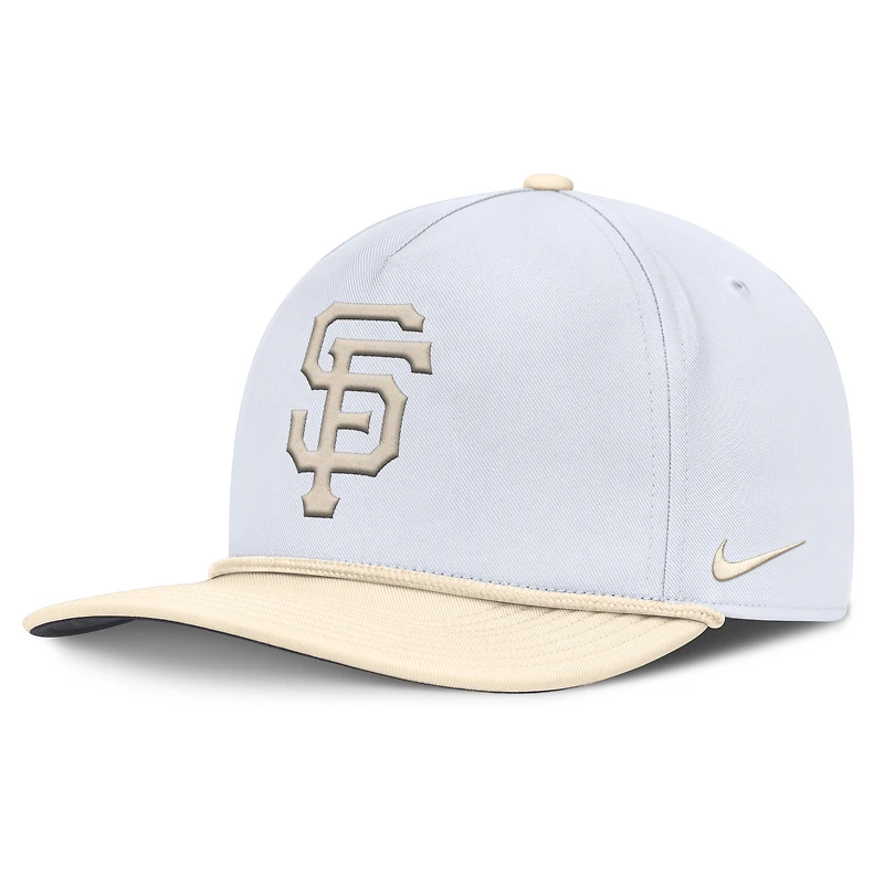 Men's Nike  White/Cream San Francisco Giants Pro Performance Snapback Hat