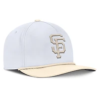 Casquette Nike Pro Performance Snapback blanche/crème pour homme des San Francisco Giants
