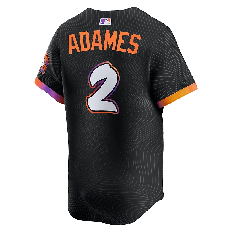 Men's Nike Willy Adames Black San Francisco Giants 2025 City Connect Limited Player Jersey