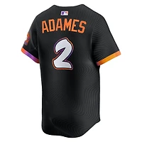 Men's Nike Willy Adames Black San Francisco Giants 2025 City Connect Limited Player Jersey