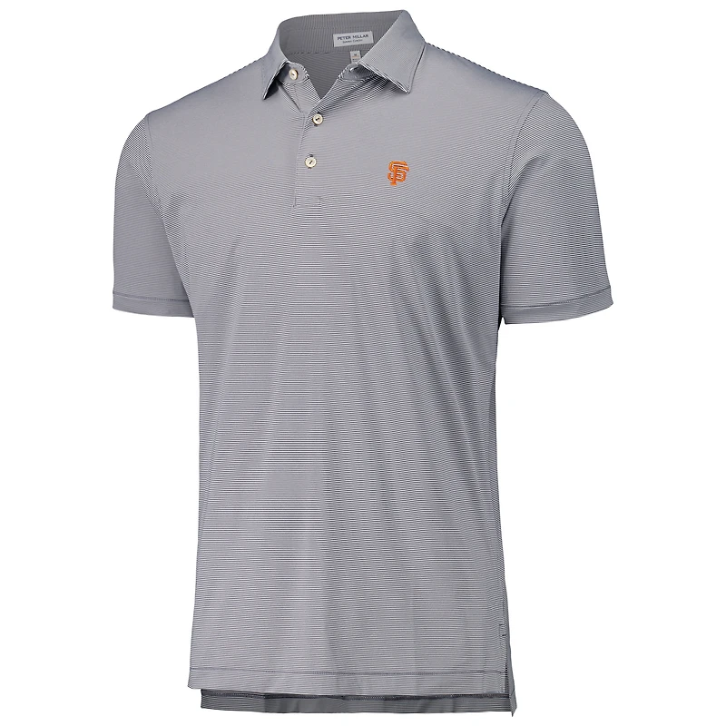 V110136 SF Gia IRON JUBILEE RAYURE STRETCH JERSEY POLO POLMEN ME0CEK11S-SFG #12