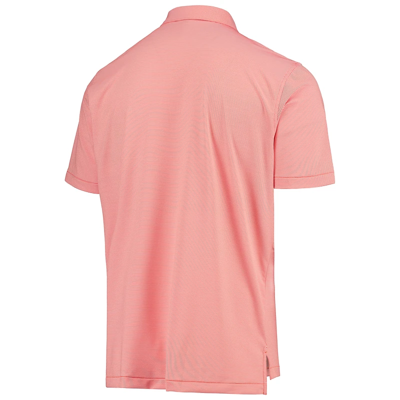 Polo orange Peter Millar San Francisco Giants Jubilee Stripe pour homme