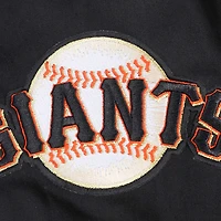Men's Pro Standard Black San Francisco Giants Area Code Twill Full-Zip Jacket