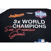 T-shirt de championnat des Giants San Francisco, noir, marque Pro Standard, pour homme