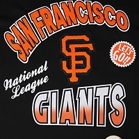 T-shirt à épaules tombantes Turn It Up Pro Standard pour homme, noir, des Giants de San Francisco