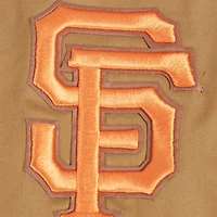 Veste entièrement zippée en sergé Pro Standard marron pour hommes des Giants de San Francisco Paint The City
