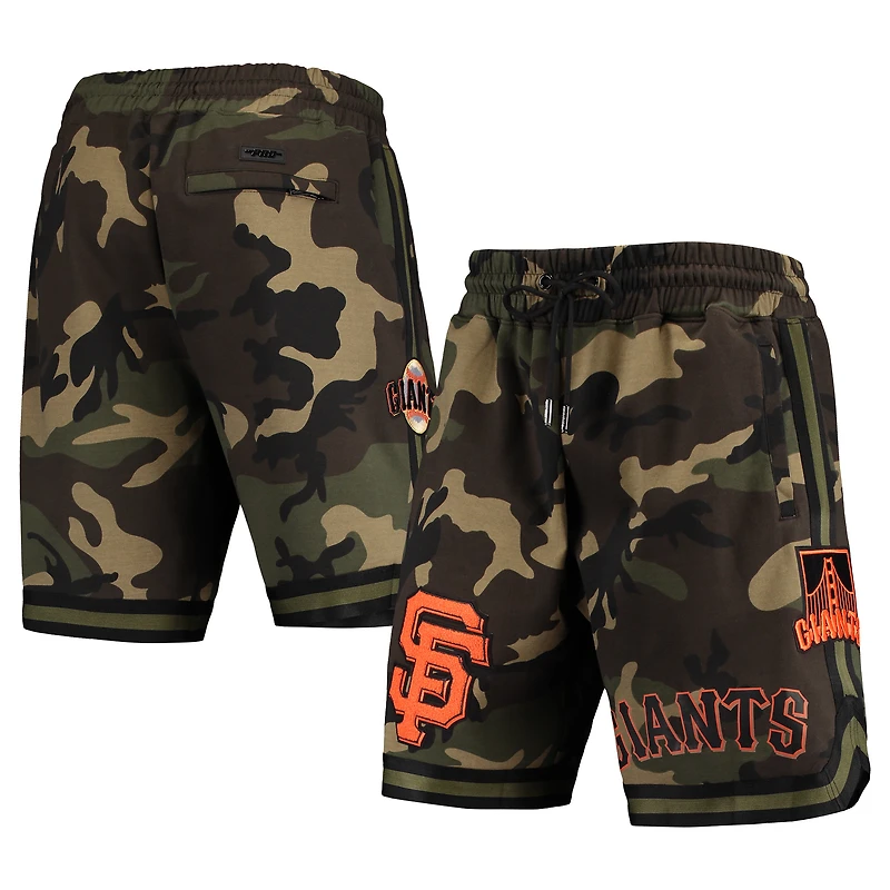 Short d'équipe Pro Standard Camo San Francisco Giants pour homme