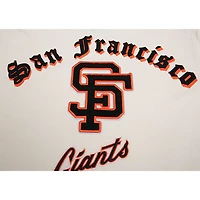 Men's Pro Standard Cream San Francisco Giants Cooperstown Collection Old English T-Shirt