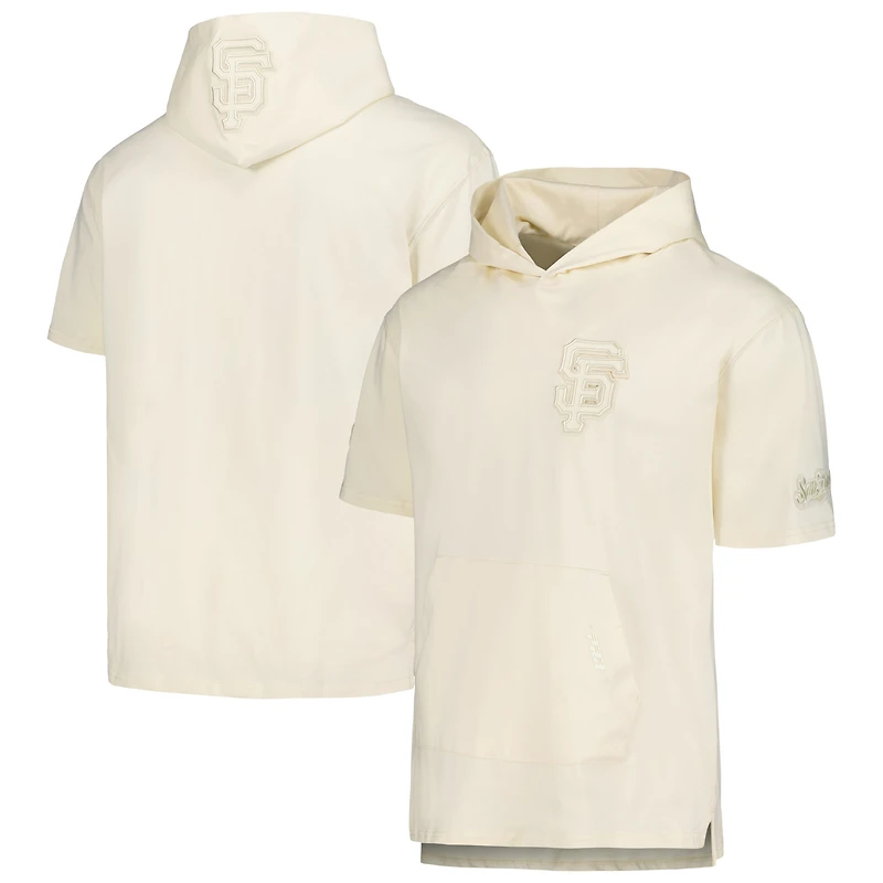 T-shirt à capuche neutre Pro Standard pour hommes, crème, San Francisco Giants