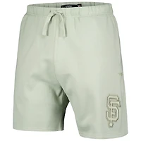 Short en polaire neutre Pro Standard vert clair pour hommes des Giants de San Francisco