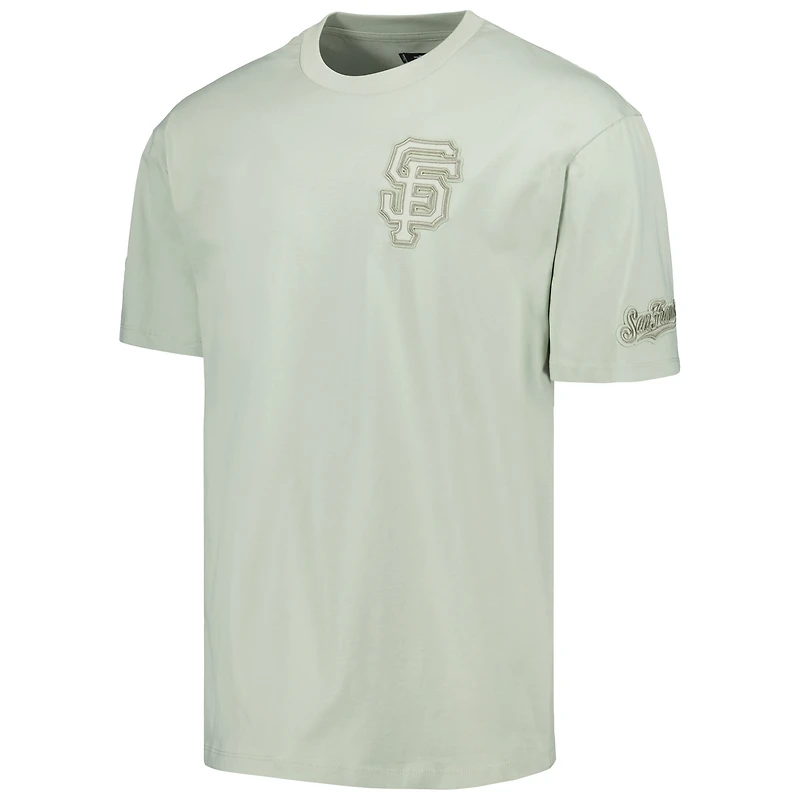 T-shirt neutre CJ à épaules tombantes Pro Standard Mint San Francisco Giants pour hommes