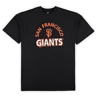 Men's Profile San Francisco Giants Big & Tall T-Shirt Shorts Combo Set