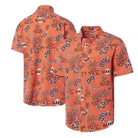 Chemise boutonnée Kekai orange Reyn Spooner pour homme, des Giants de San Francisco