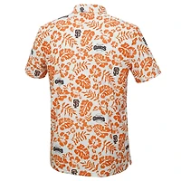 Men's Reyn Spooner White San Francisco Giants Big & Tall Cooperstown Collection Pua Performance Polo