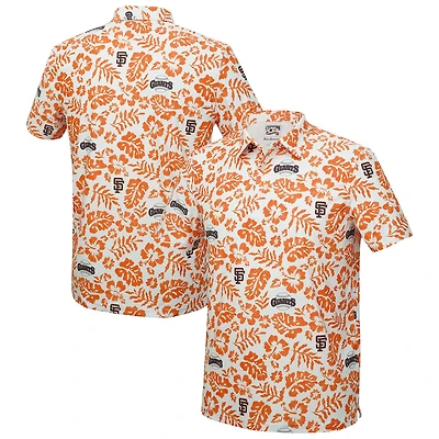 Polo de performance Reyn Spooner blanc San Francisco Giants Cooperstown Pua pour homme