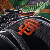 Men's Tommy Bahama Gray San Francisco Giants Hit and Run Silk Camp Button-Up Shirt