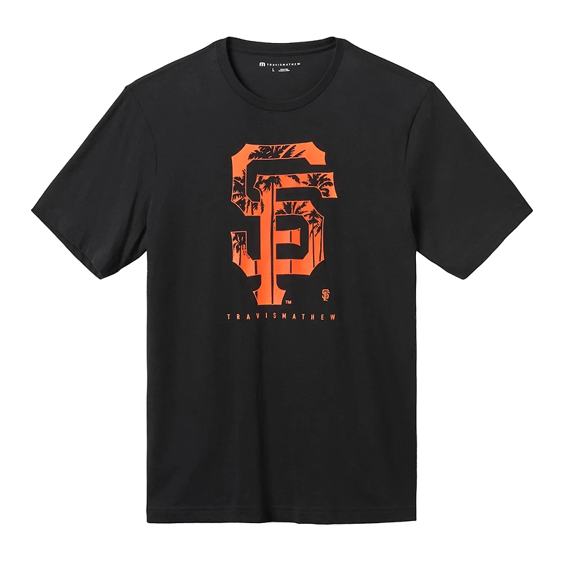 T-shirt homme TravisMathew noir San Francisco Giants City of Stars