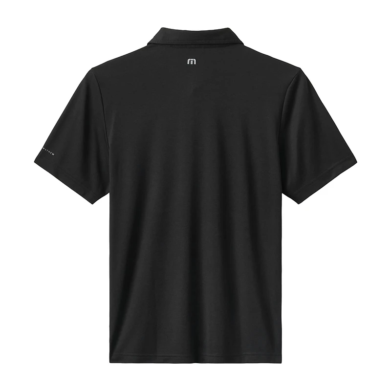 Polo noir TravisMathew pour homme, motif tri-mélange, les éliminatoires des Giants de San Francisco