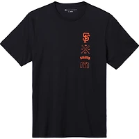 T-shirt noir TravisMathew pour hommes des Giants de San Francisco Sunset Slam