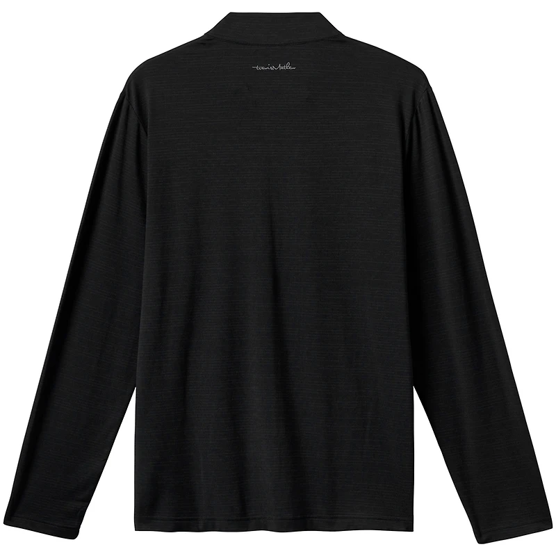 Haut pull à quart de zip TravisMathew noir des San Francisco Giants The Heater pour hommes
