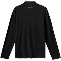 Haut pull à quart de zip TravisMathew noir des San Francisco Giants The Heater pour hommes