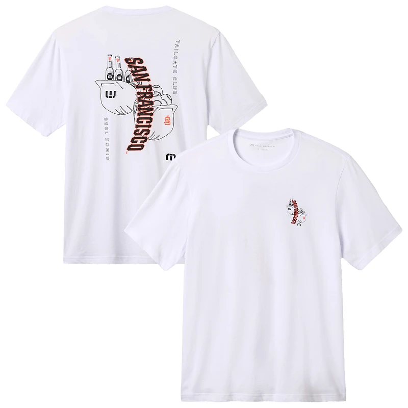 Men's TravisMathew  White San Francisco Giants Dugout Dreams T-Shirt