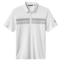 Polo tri-blend blanc Top Recruit des Giants de San Francisco pour homme TravisMathew