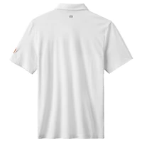 Polo tri-blend blanc Top Recruit des Giants de San Francisco pour homme TravisMathew