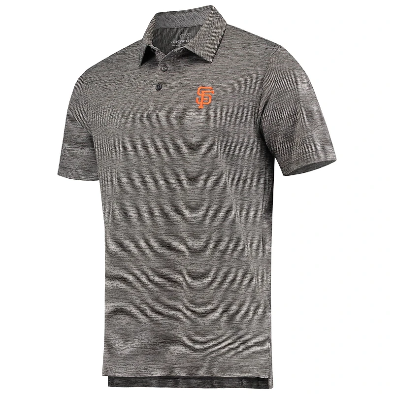 Men's Vineyard Vines Charcoal San Francisco Giants Destin Polo