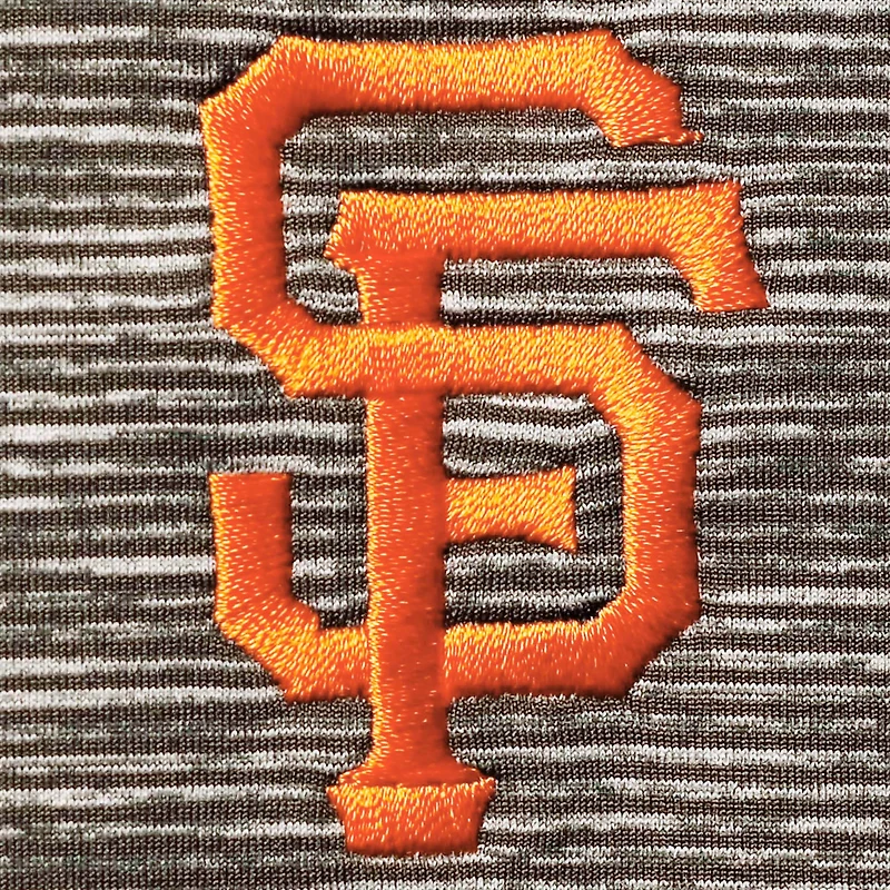 Men's Vineyard Vines Charcoal San Francisco Giants Destin Polo