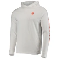T-shirt à manches longues avec logo Vineyard Vines des Giants de San Francisco pour homme, blanc