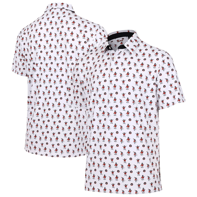 Polo Lou Seal blanc pour homme des Giants de San Francisco