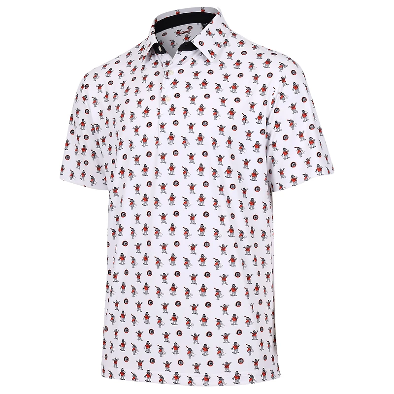 Polo Lou Seal blanc pour homme des Giants de San Francisco