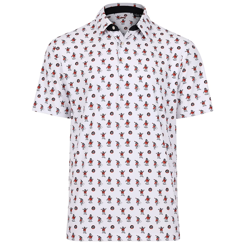 Polo Lou Seal blanc pour homme des Giants de San Francisco