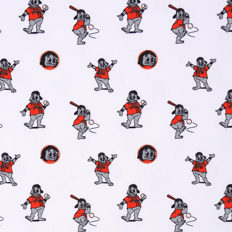 Polo Lou Seal blanc pour homme des Giants de San Francisco