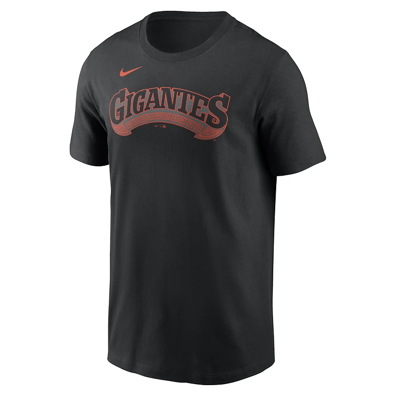 Name & Number T-Shirt Nike Jung Hoo Lee Black San Francisco Giants