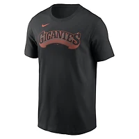 Name & Number T-Shirt Nike Jung Hoo Lee Black San Francisco Giants