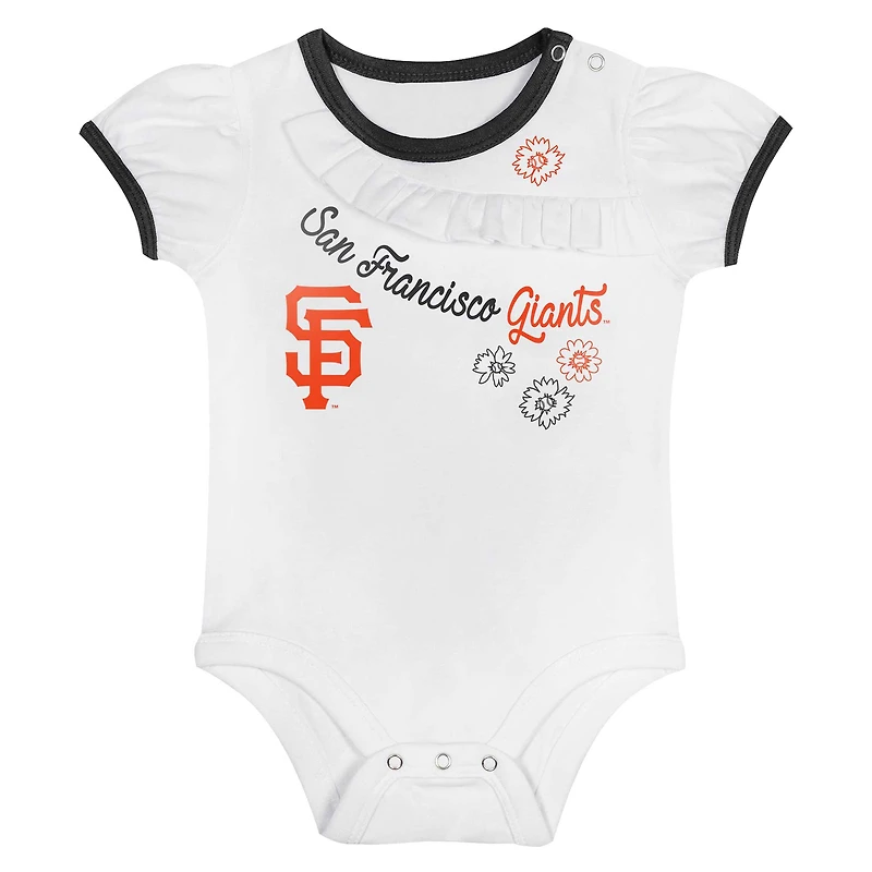 Newborn & Infant San Francisco Giants Sweet Bodysuit Skirt Set