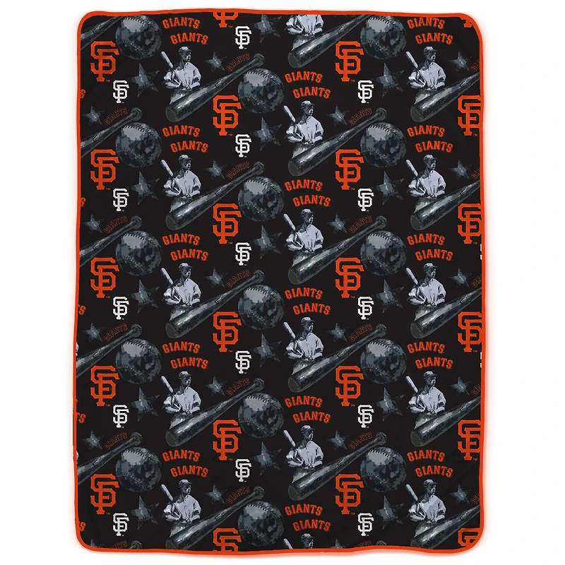 Pegasus  San Francisco Giants Tonal Slugger Ultra Cozy Oversized Blanket